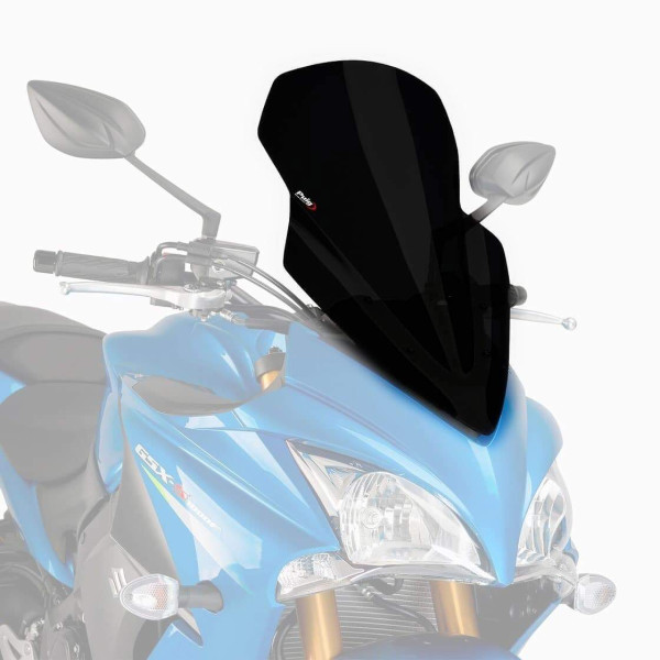 Puig Puig touring screen | black (opaque) | suzuki gsx-s 1000 fa 2015>2020